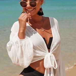BEACH KNOT COVER UP TOP